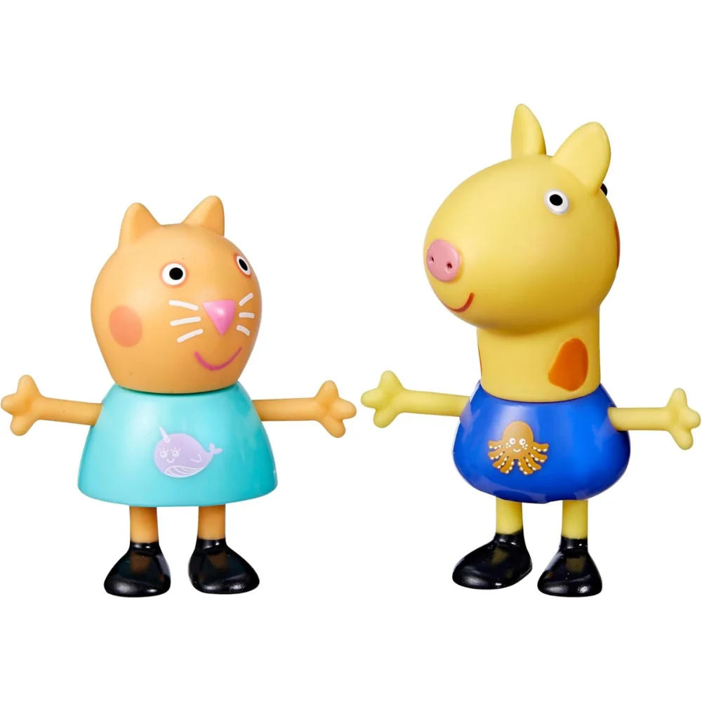 Hasbro Peppa Pig Mejores Amigos Gato De Caramelo Y Gerardo La Jirafa 3+ - Image 3