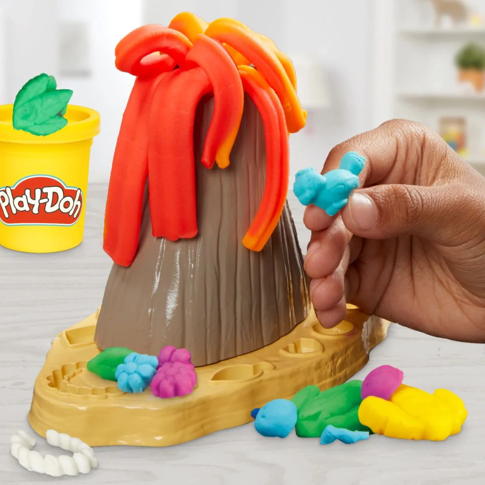 Hasbro Play-Doh Volcano Treasure Adventure 3+ - Image 2