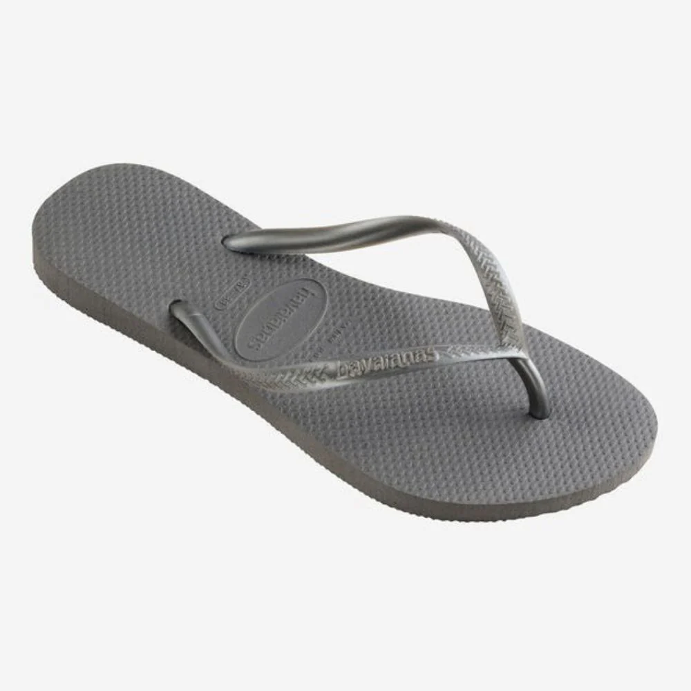 Havaianas Sandalias Para Damas Slim Silver Gray - Image 4