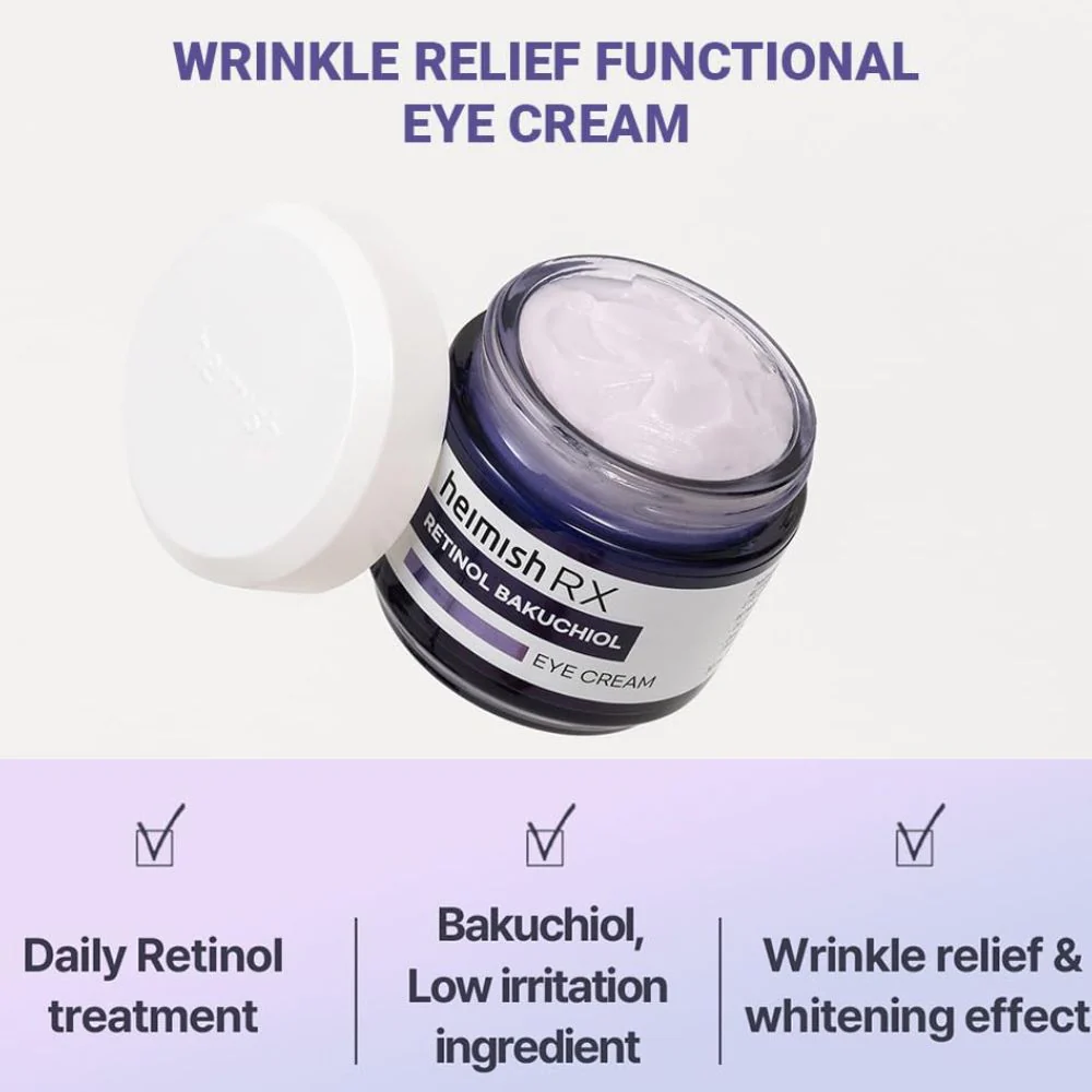 Heimish RX Retinol Bakuchiol Eye Cream 30ml - Image 3