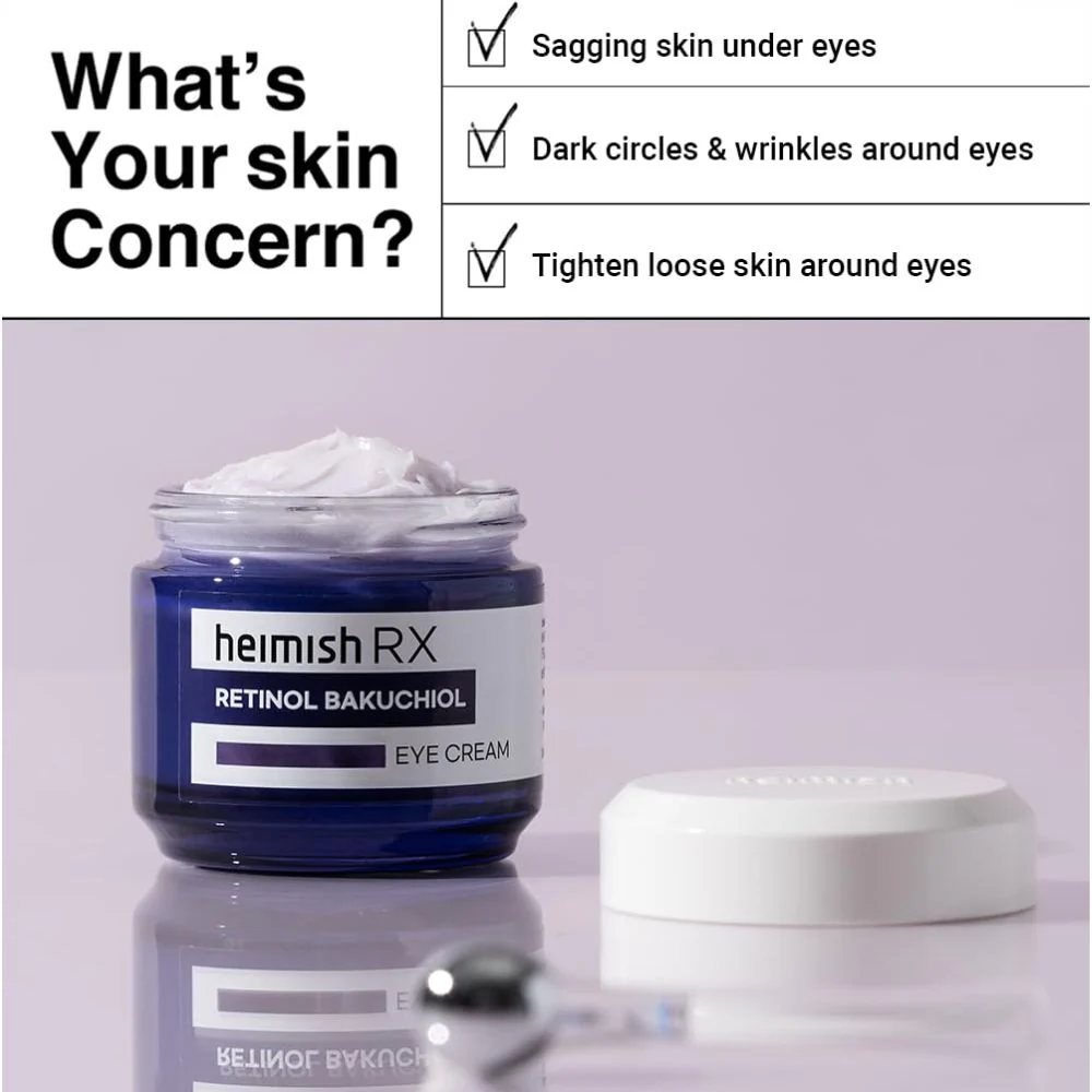 Heimish RX Retinol Bakuchiol Eye Cream 30ml - Image 4