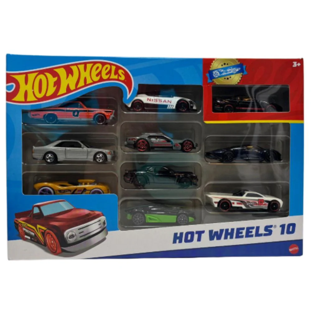 Hot Wheels Pack De 10 Carros Modelos Variados - Image 3