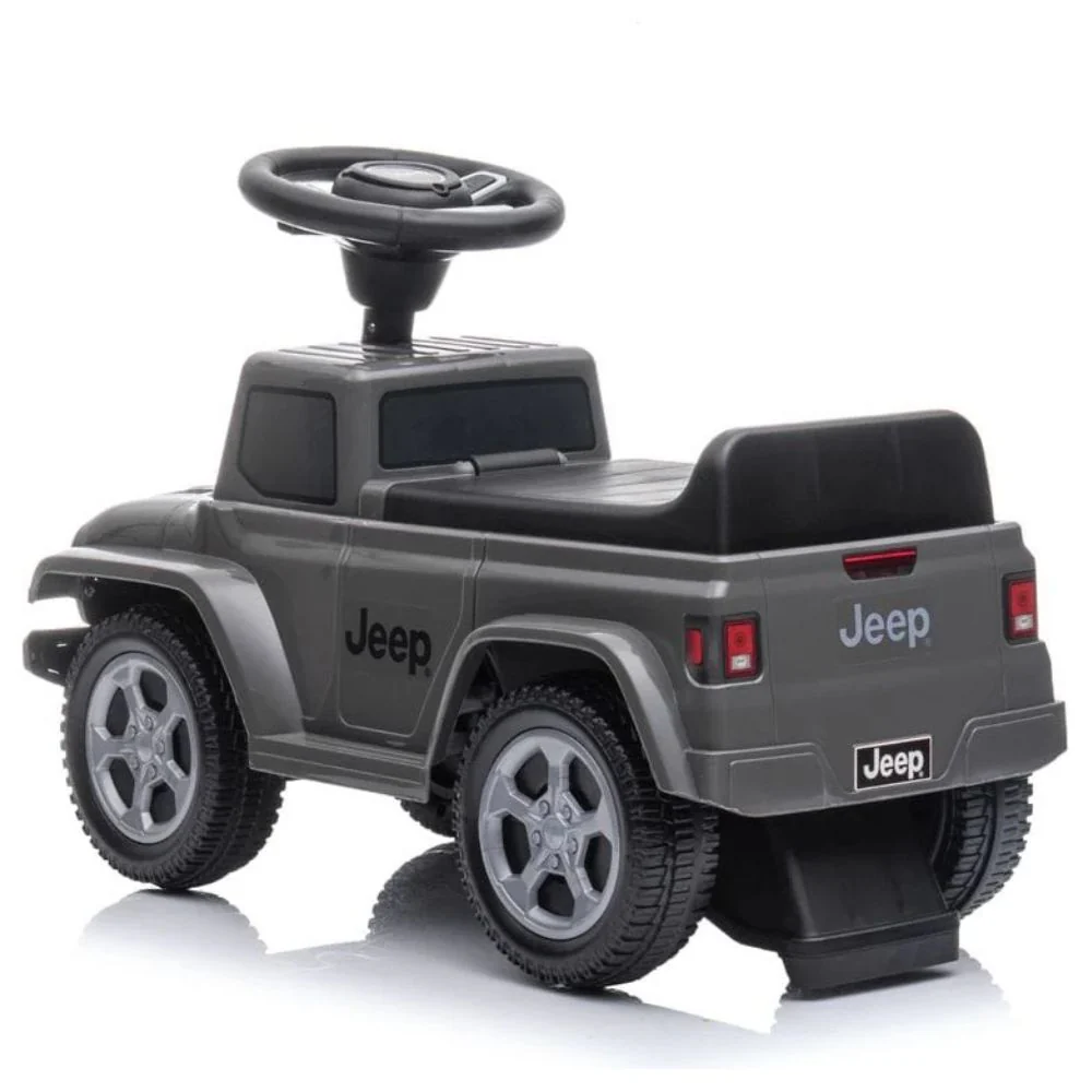 Jeep Gladiator Foot-To-Floor Ride-On Color Gris - Image 4