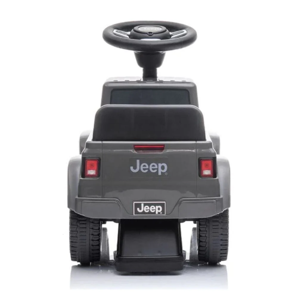 Jeep Gladiator Foot-To-Floor Ride-On Color Gris - Image 5