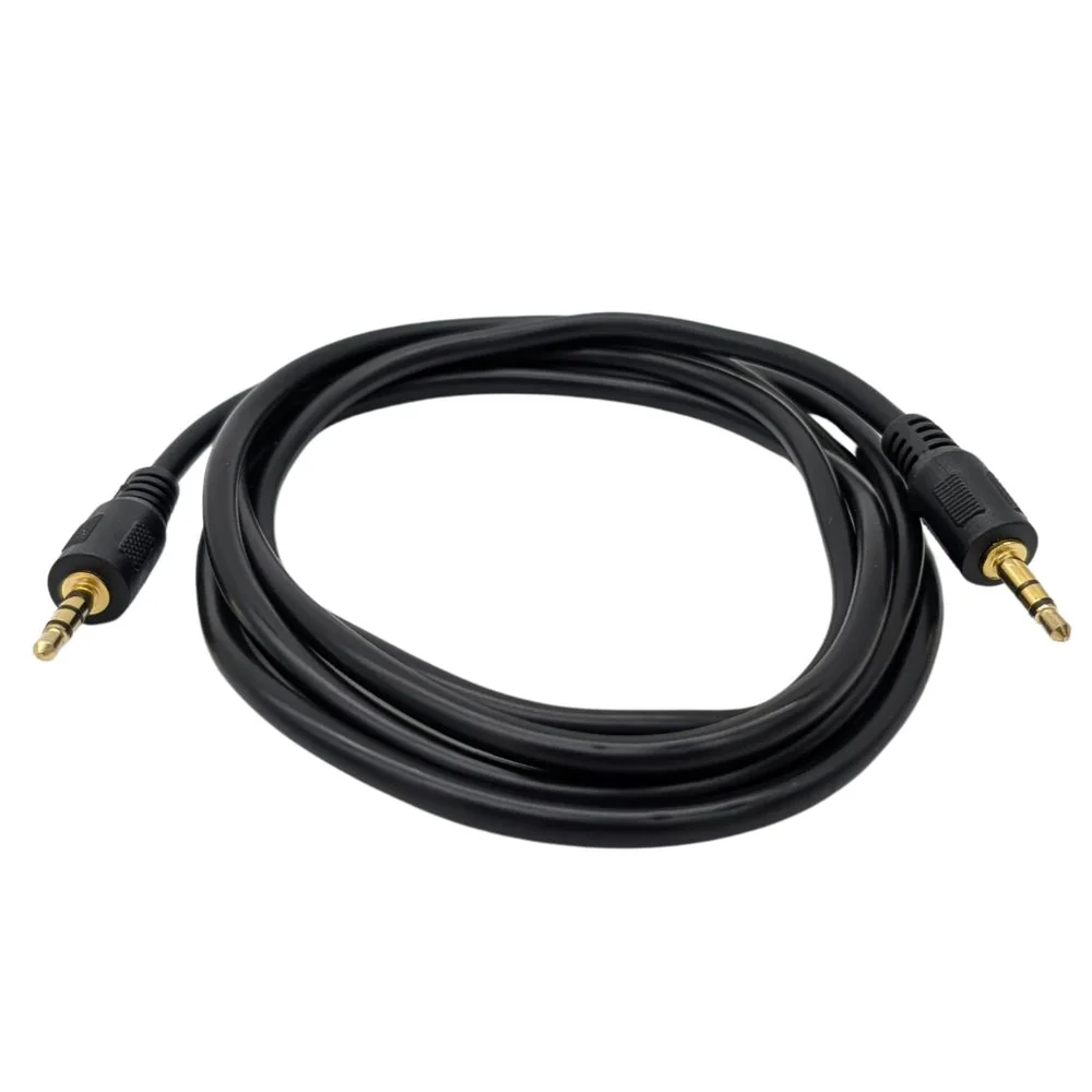 Jemip Cable De Audio 3.5MM Macho A 3.5MM Macho Color Negro 1.5MT - Image 2