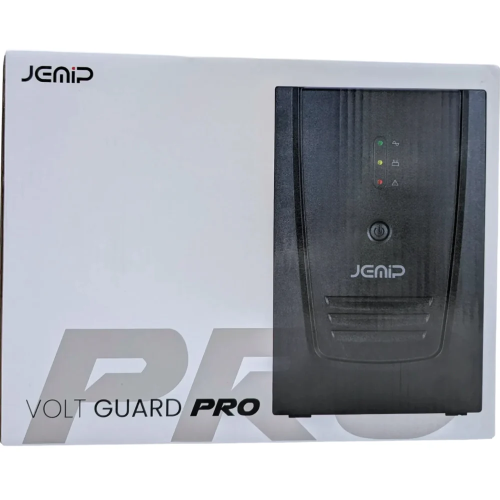 Jemip UPS Volt Guard Pro 900W 10 Tomas Color Negro - Image 4