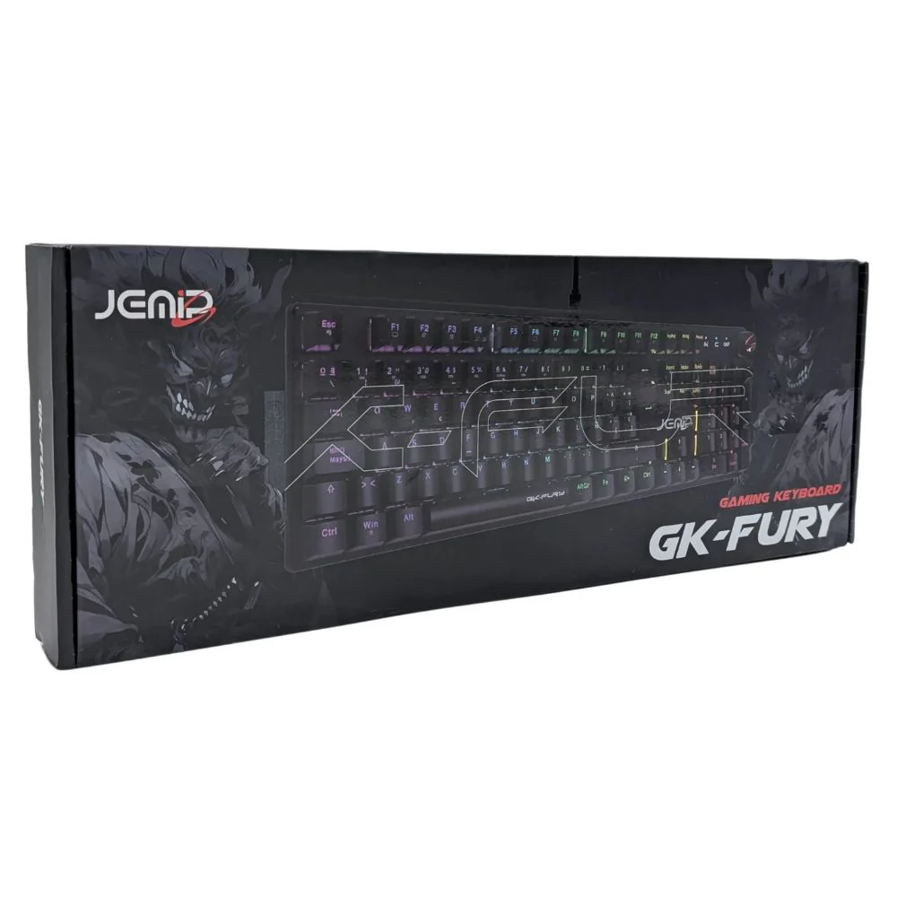 Jemip Teclado Gaming GK-Fury Color Negro - Image 5