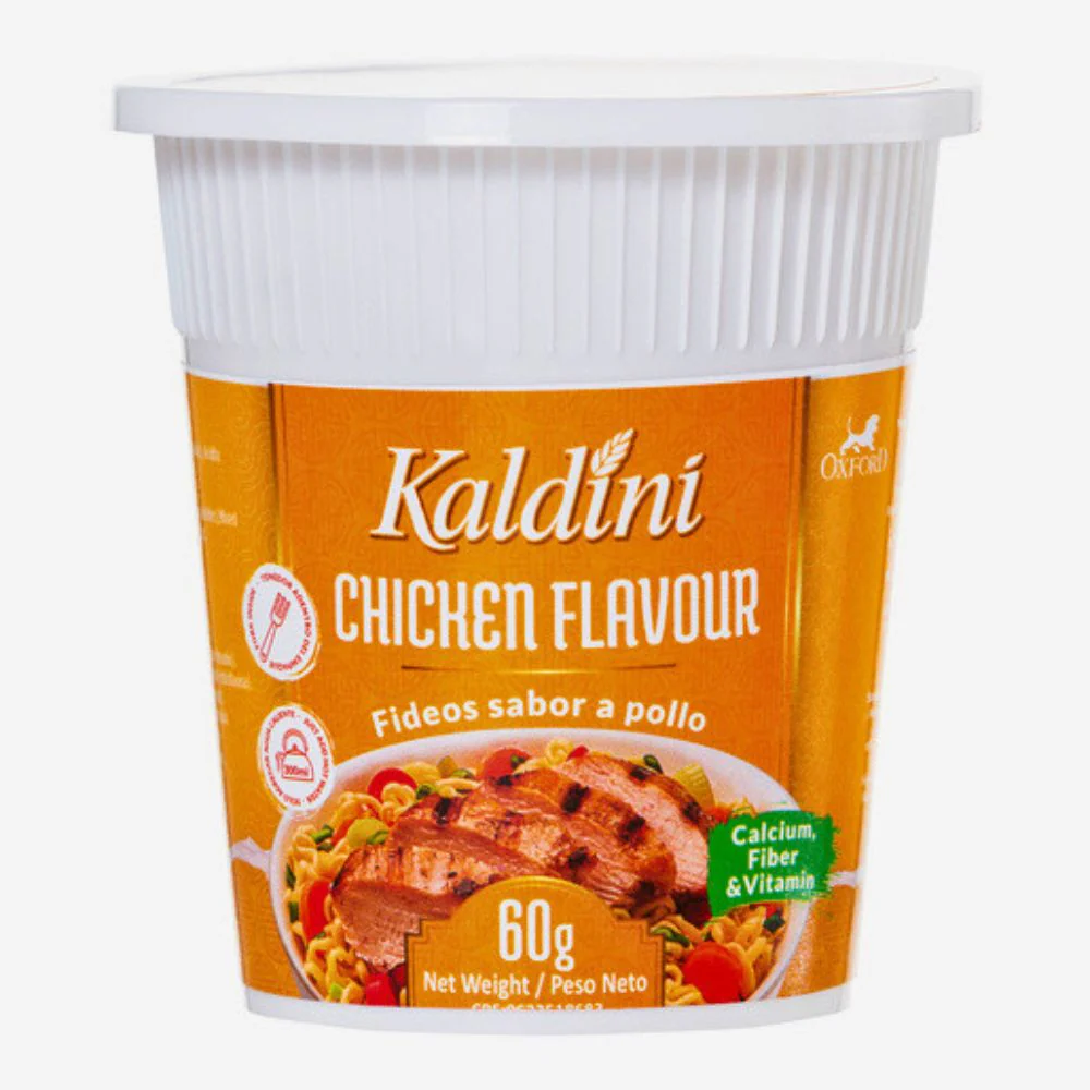 Kaldini Cup Noodles Fideos Sabor A Pollo  60 gr