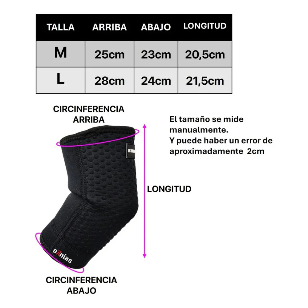 Kimbow Soporte Para Codos Talla L Color Black - Image 3