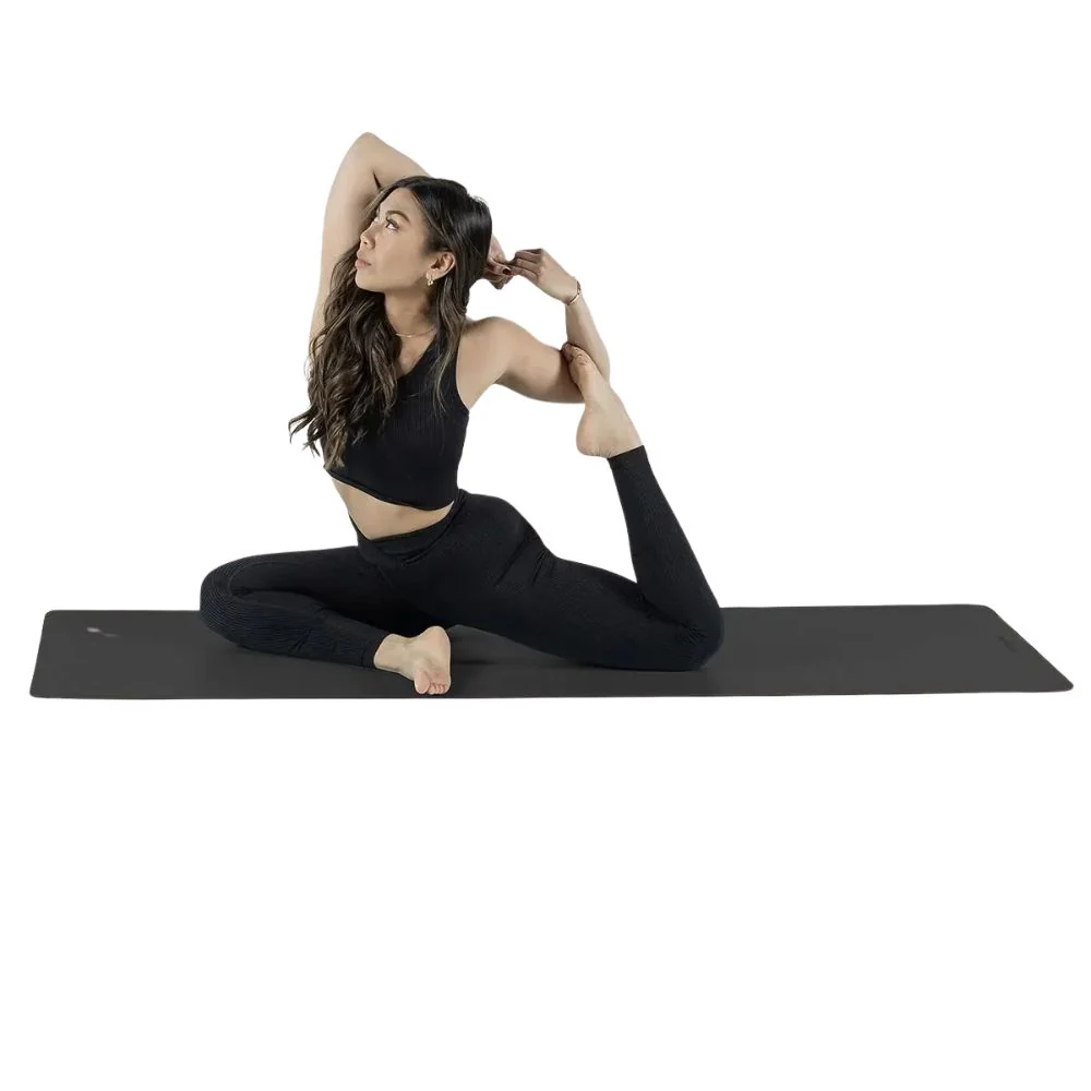 Kimbow Yoga Mat Color Light Black 6mm - Image 2