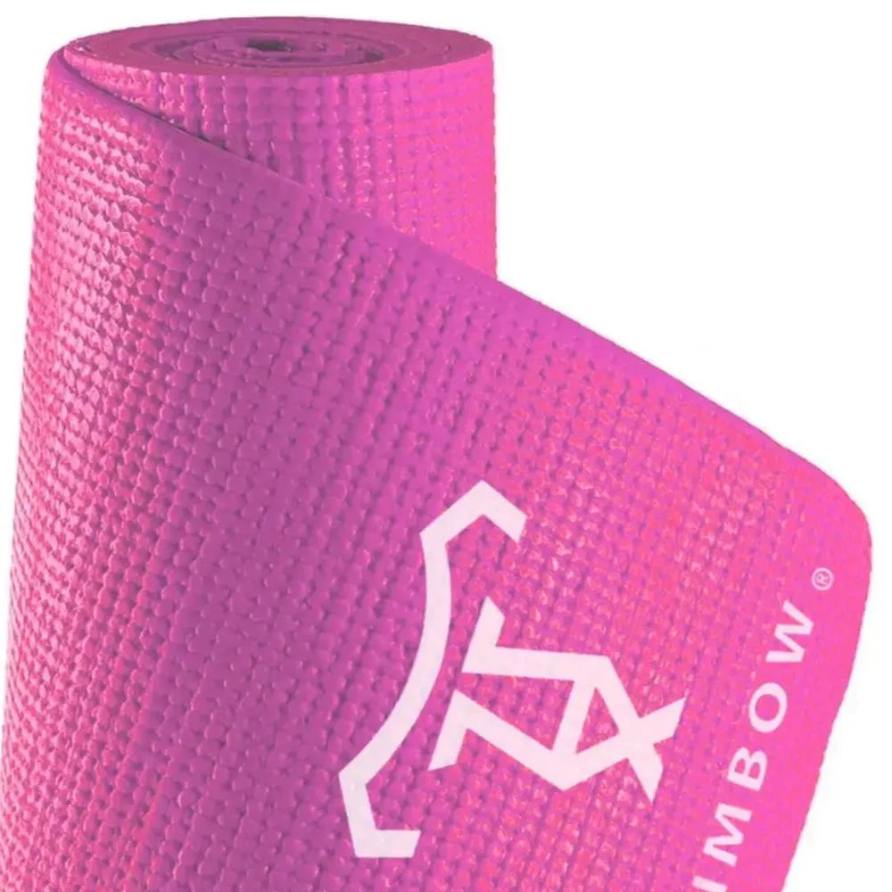 Kimbow Yoga Mat Color Pink 6mm - Image 4