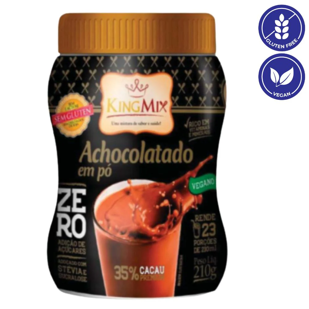 King Mix Bebida Achocolatada Zero 210gr