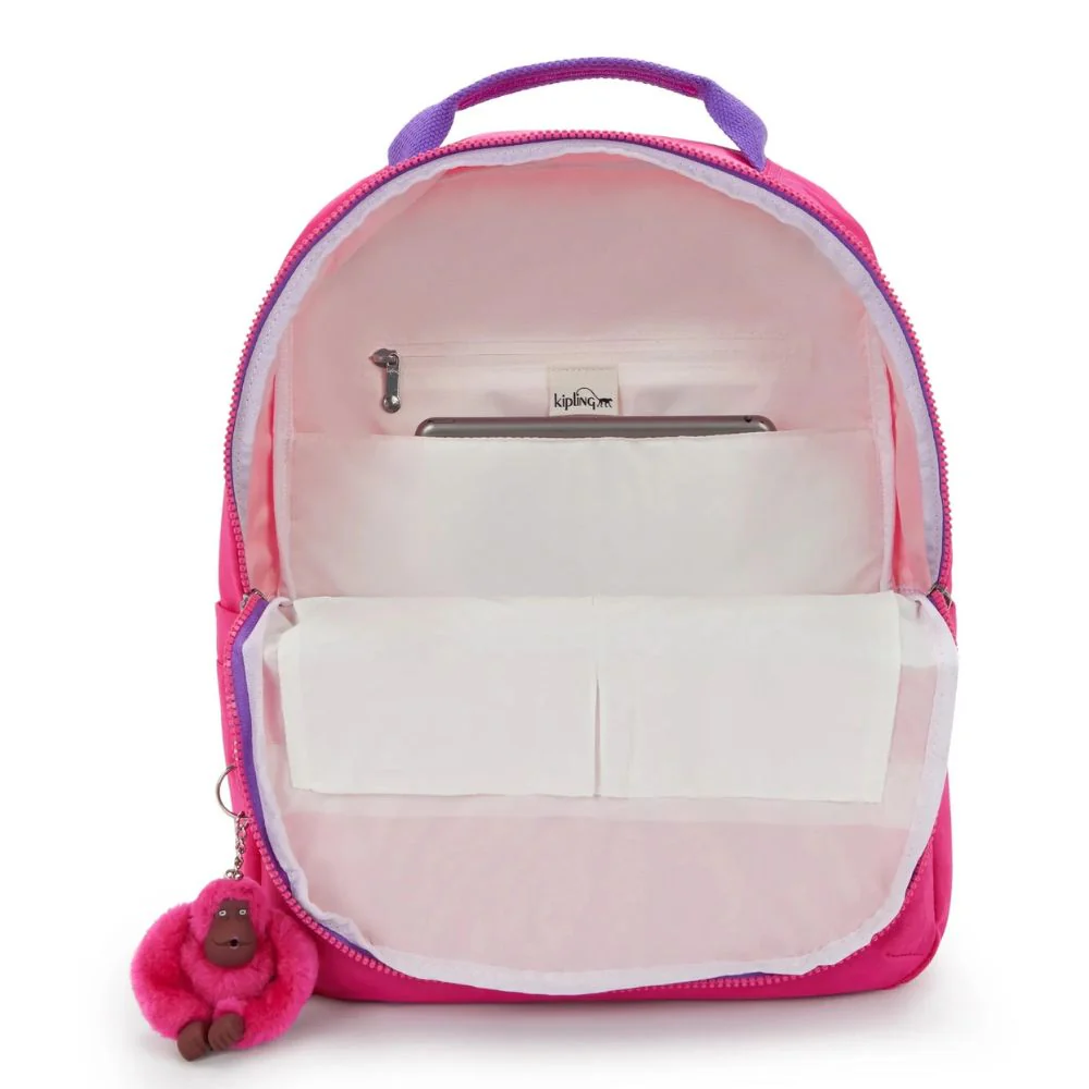 Kipling Bolso Mediano Shelden Azalea Pink - Image 4