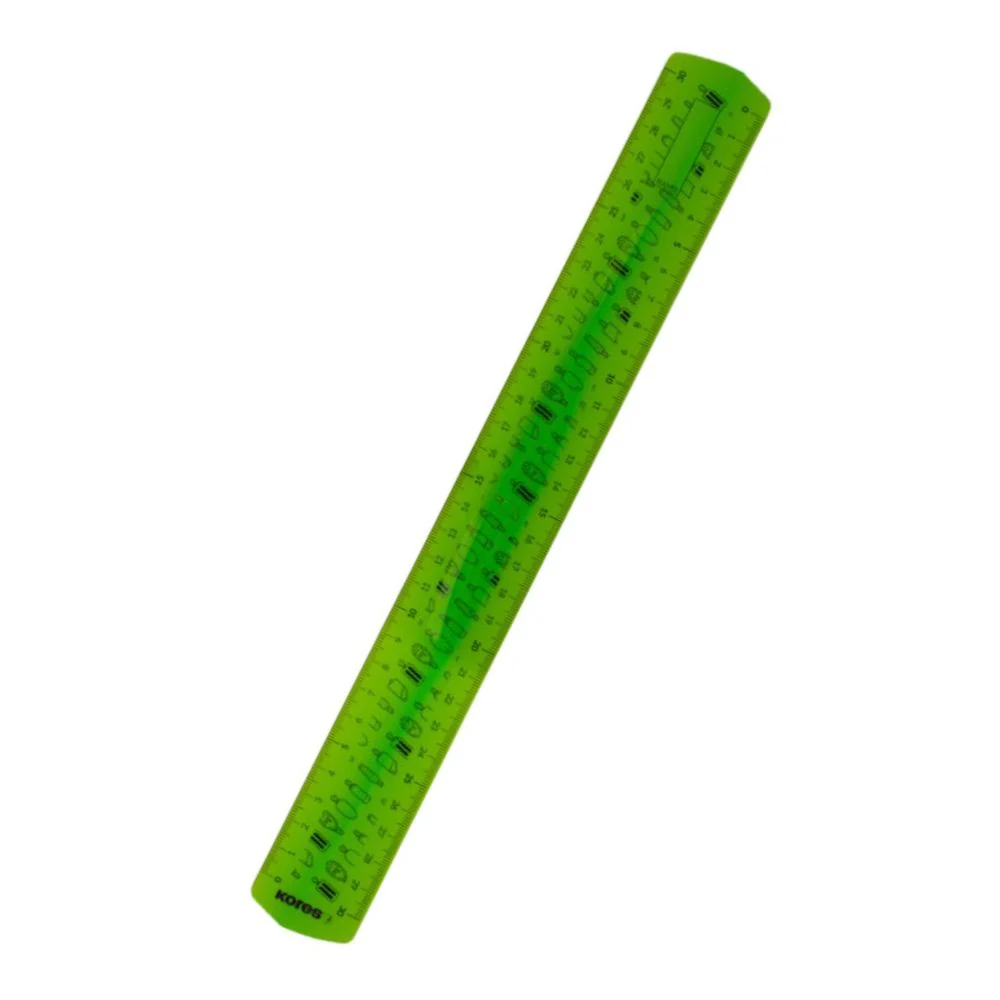 Kores Regla Elastica de 30cm Colores Surtidos 1 Und - Image 4