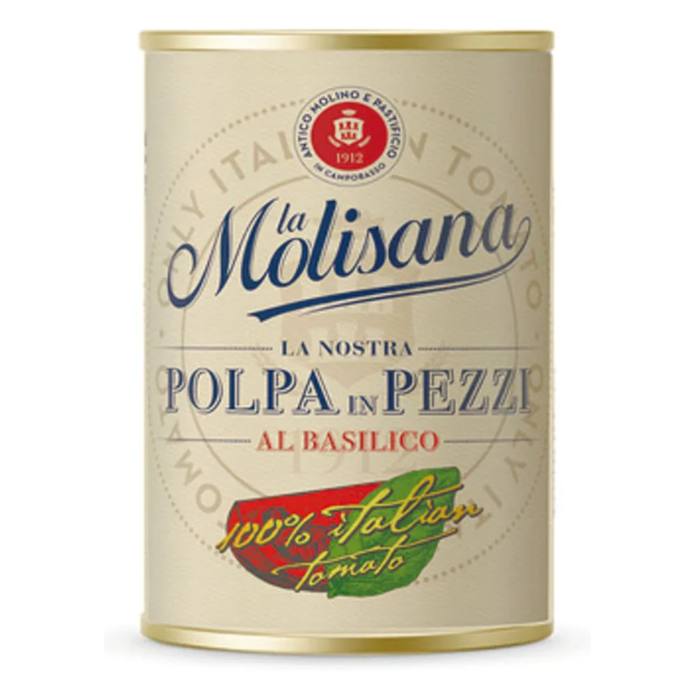 La Molisana Polpa In Pezzi Al Basilico La Molisana 400gr