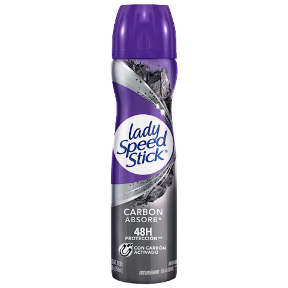 Lady Speed Stick Carbon Absorb Desodorante en Spray 91gr