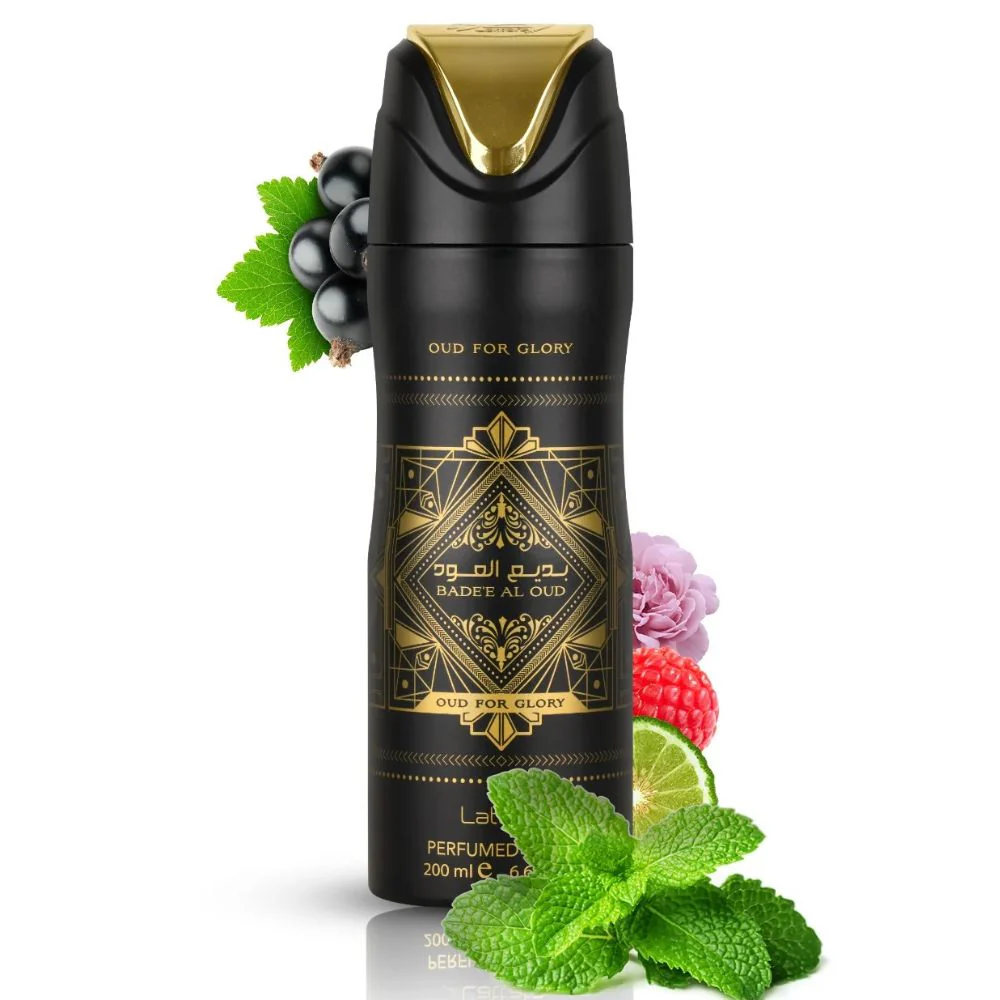 Lattafa Badee al Oud for Glory Body Spray 200ml - Image 2