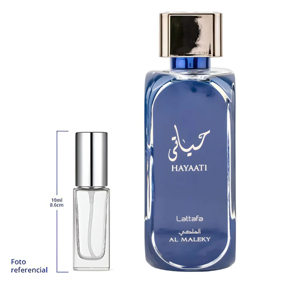 Lattafa Hayaati Al Maleky Decant Travel Size Eau De Parfum Unisex - Image 2