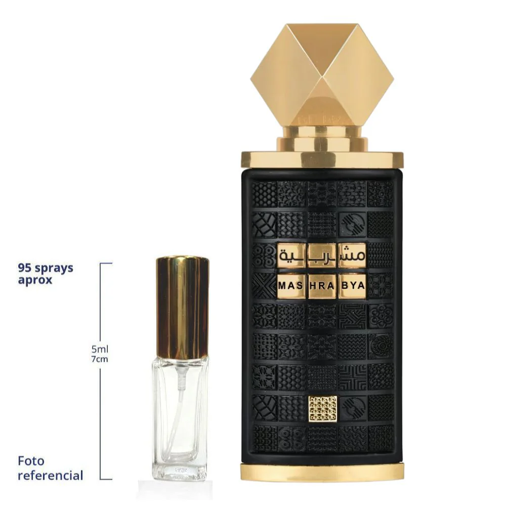 Lattafa Mashrabya Decant Travel Size Eau De Parfum Unisex