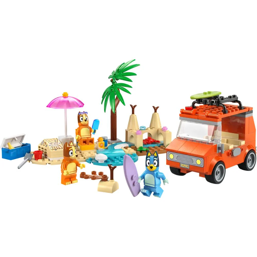Lego Bluey Bluey's Beach & Family Car Trip 133 Pzs 4+ - Image 2