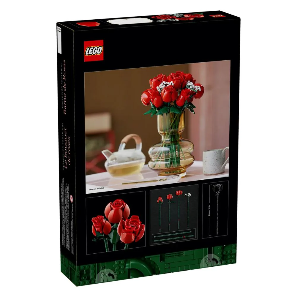 Lego Botanicals Collection Bouquet Of Roses 822 Pzs 18+ - Image 6