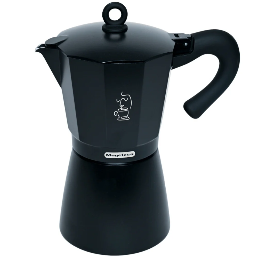Magefesa Paolo Cafetera Italiana Negra 12 Tazas