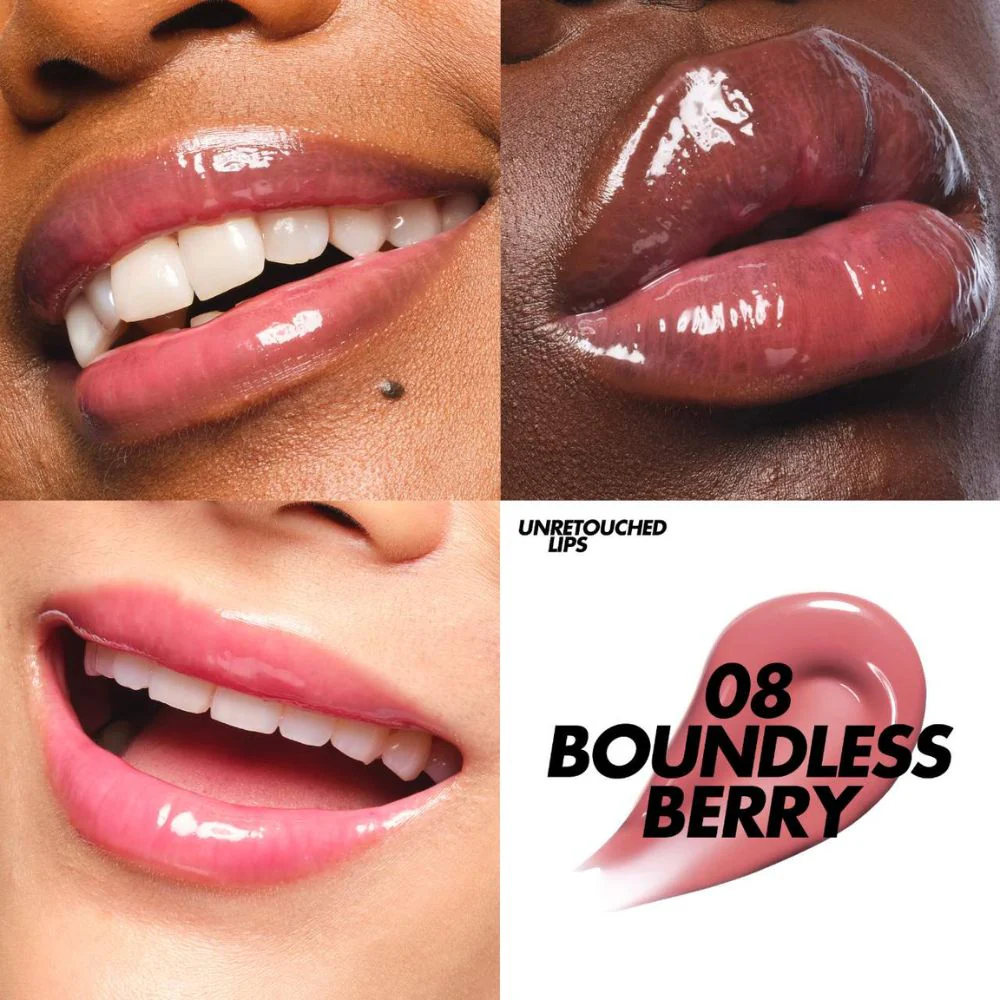 Make Up For Ever Super Boost Moisturizing Plumping Efect Lip Gloss 08 Boundless Berry 9ml - Image 2