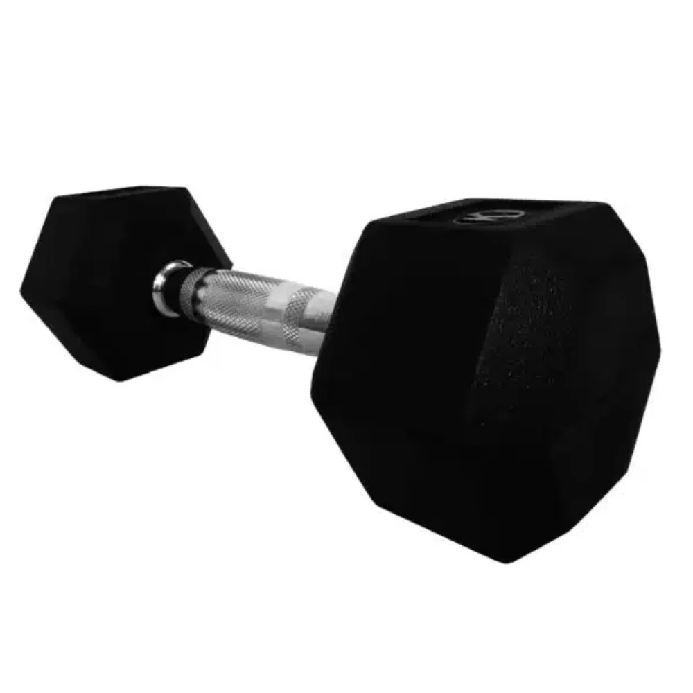 Mancuerna Pesa Encauchetada Gim Hex K6 30Lb - Image 3