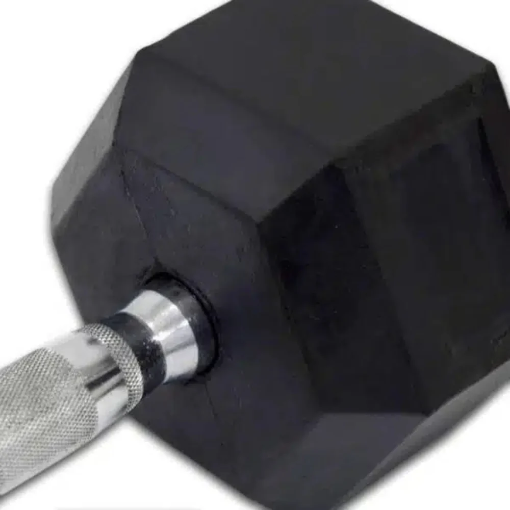 Mancuerna Pesa Encauchetada Gim Hex K6 30Lb - Image 5