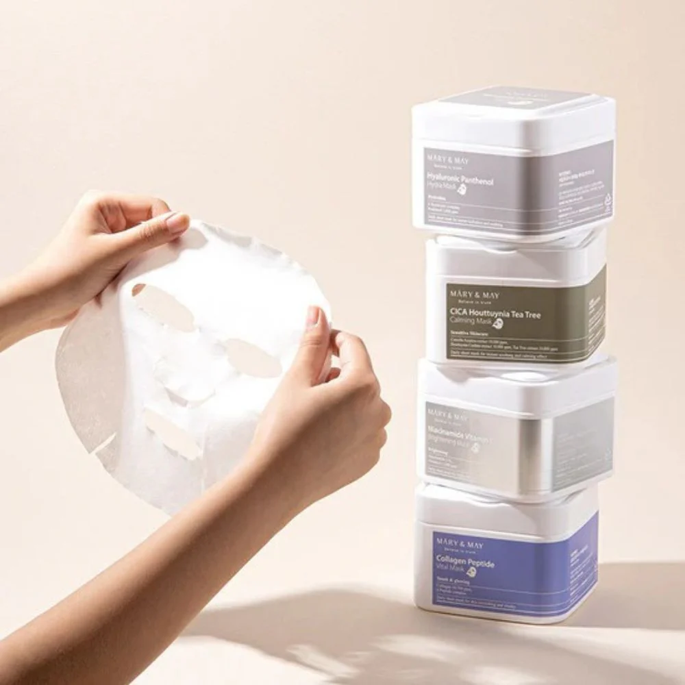 Mary & May Niacinamide Vitamin C Brightening Mask 400gr - Image 4