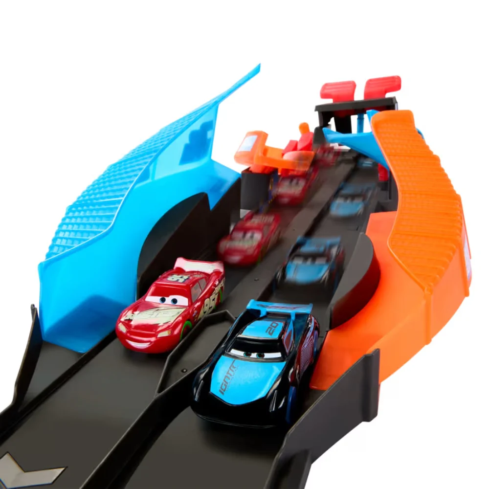 Mattel Cars Glow Racers Lanza y Cruza Pista de Carreras 4+ - Image 4