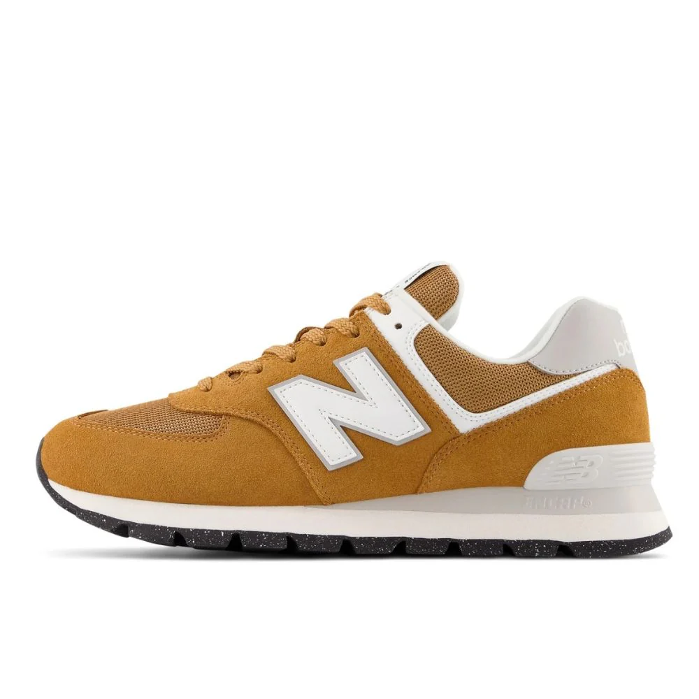 New Balance Lifestyle 574 Mostaza Zapato Para Caballeros - Image 2