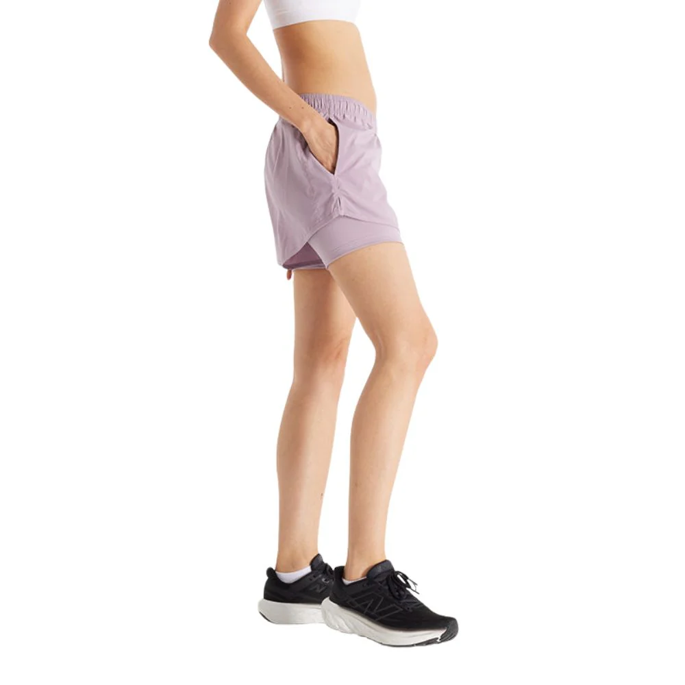 New Balance Short 3" Sport Essentials Para Dama 2 en 1 - Image 3