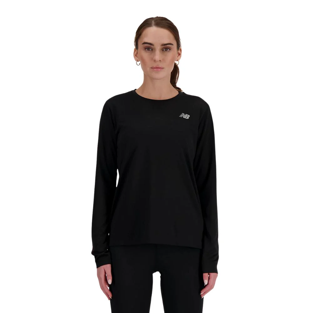 New Balance Manga Larga Sport Essentials Camiseta Para Dama