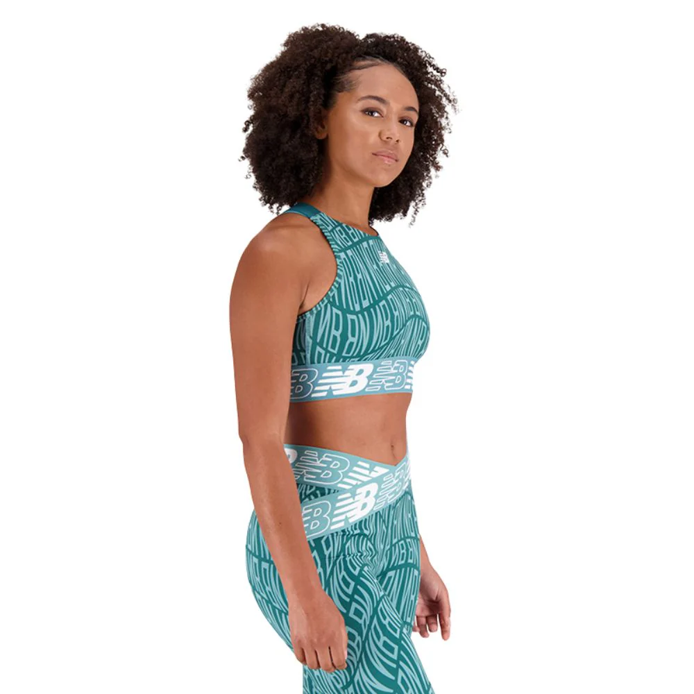 New Balance Top Relentless Printed Para Damas - Image 2