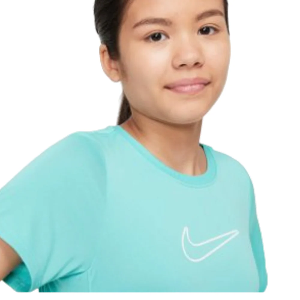 Nike One Fitted Dri Fit Franela para Niñas - Image 2