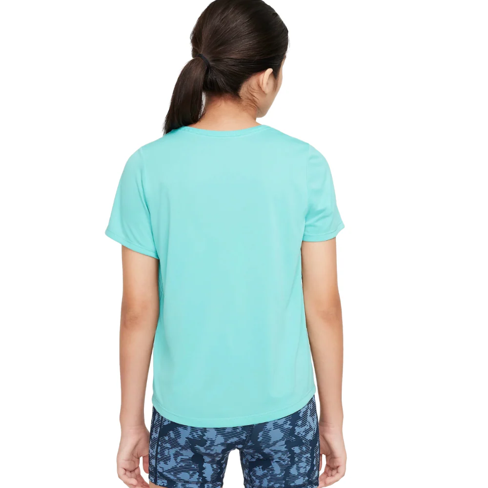 Nike One Fitted Dri Fit Franela para Niñas - Image 3