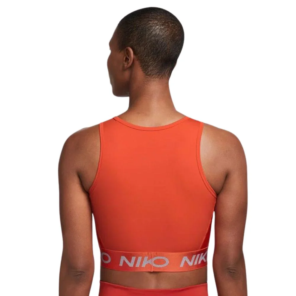 Nike Top Dri Fit Crop Tank Shine Deportivo para Damas - Image 2