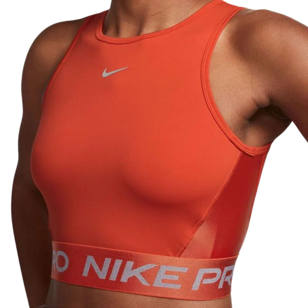 Nike Top Dri Fit Crop Tank Shine Deportivo para Damas - Image 3