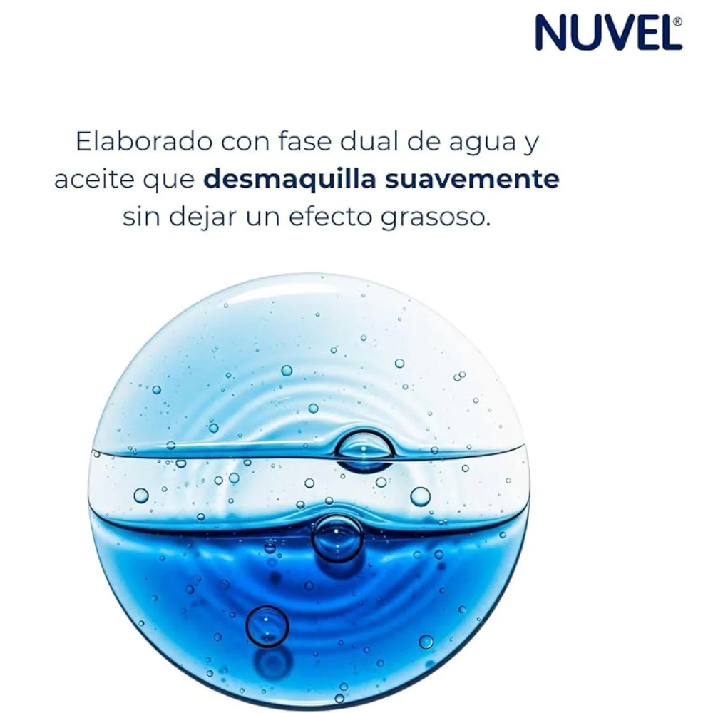 Nuvel Desmaquillante Bifásico Para Todo Tipo De Piel 235ml - Image 3