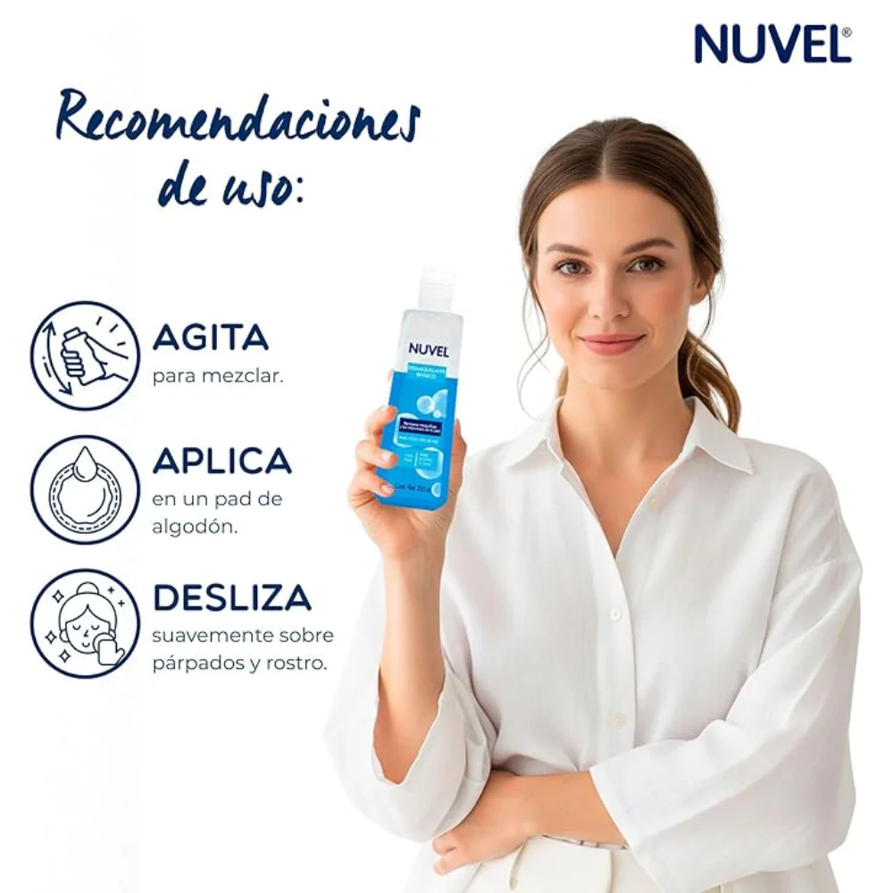 Nuvel Desmaquillante Bifásico Para Todo Tipo De Piel 235ml - Image 4