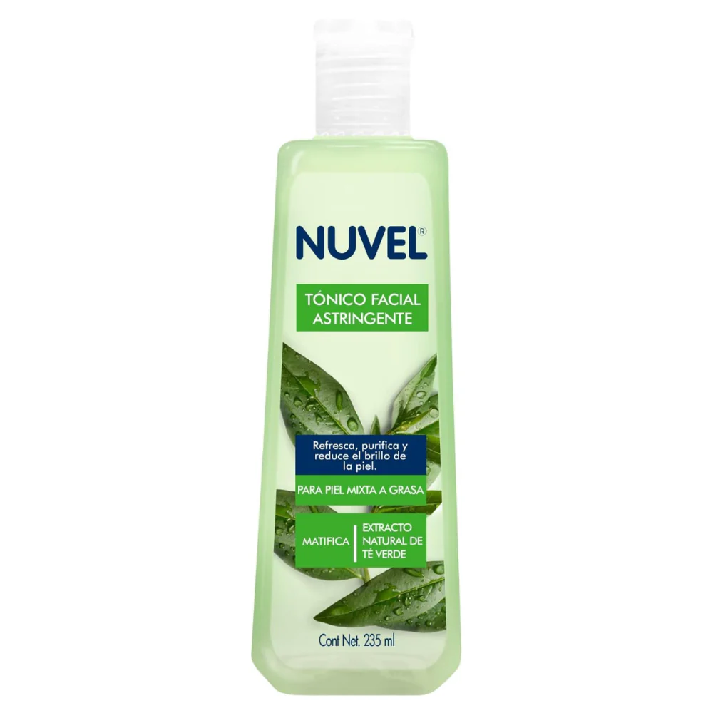 Nuvel Tónico Facial Astringente Para Piel Mixta A Grasa 235ml