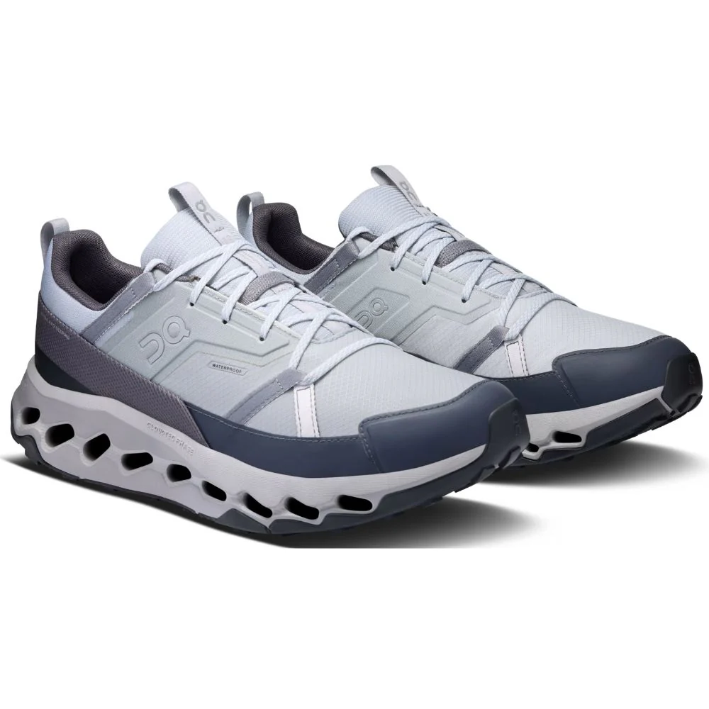 On Zapatos De Senderismo Para Caballeros Cloudhorizon Waterproof Color Glacier Alloy - Image 3