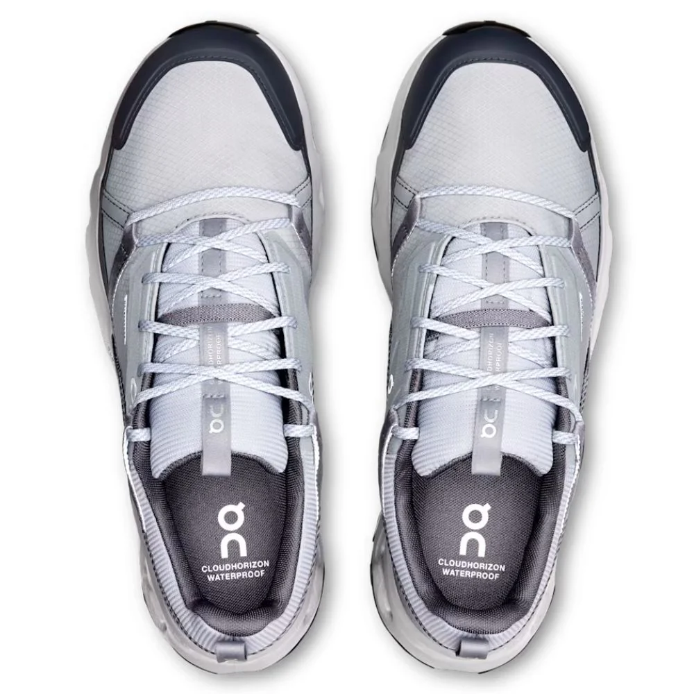 On Zapatos De Senderismo Para Caballeros Cloudhorizon Waterproof Color Glacier Alloy - Image 4