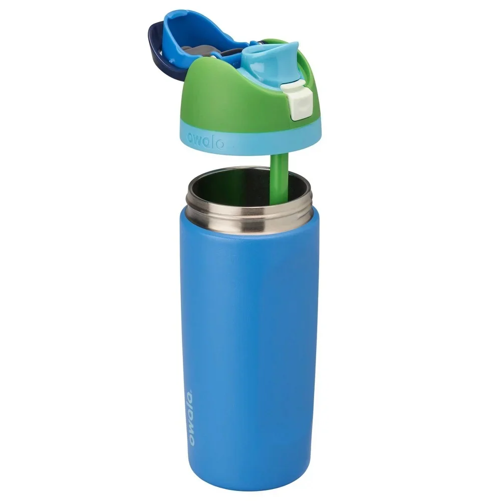 Owala Termo Kids' FreeSip Stainless Steel 16oz Green Machine - Image 3