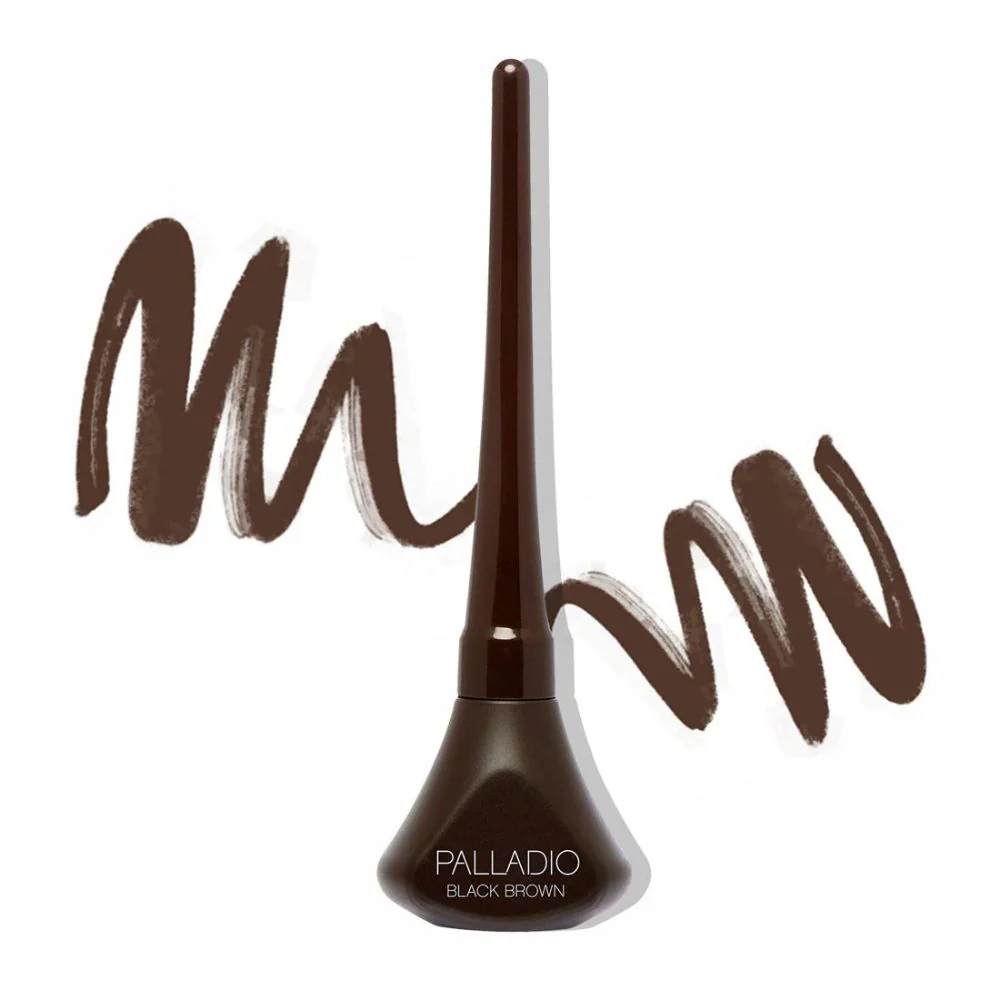 Palladio Delineador De Ojos Líquido Black Brown 3.8ml - Image 2