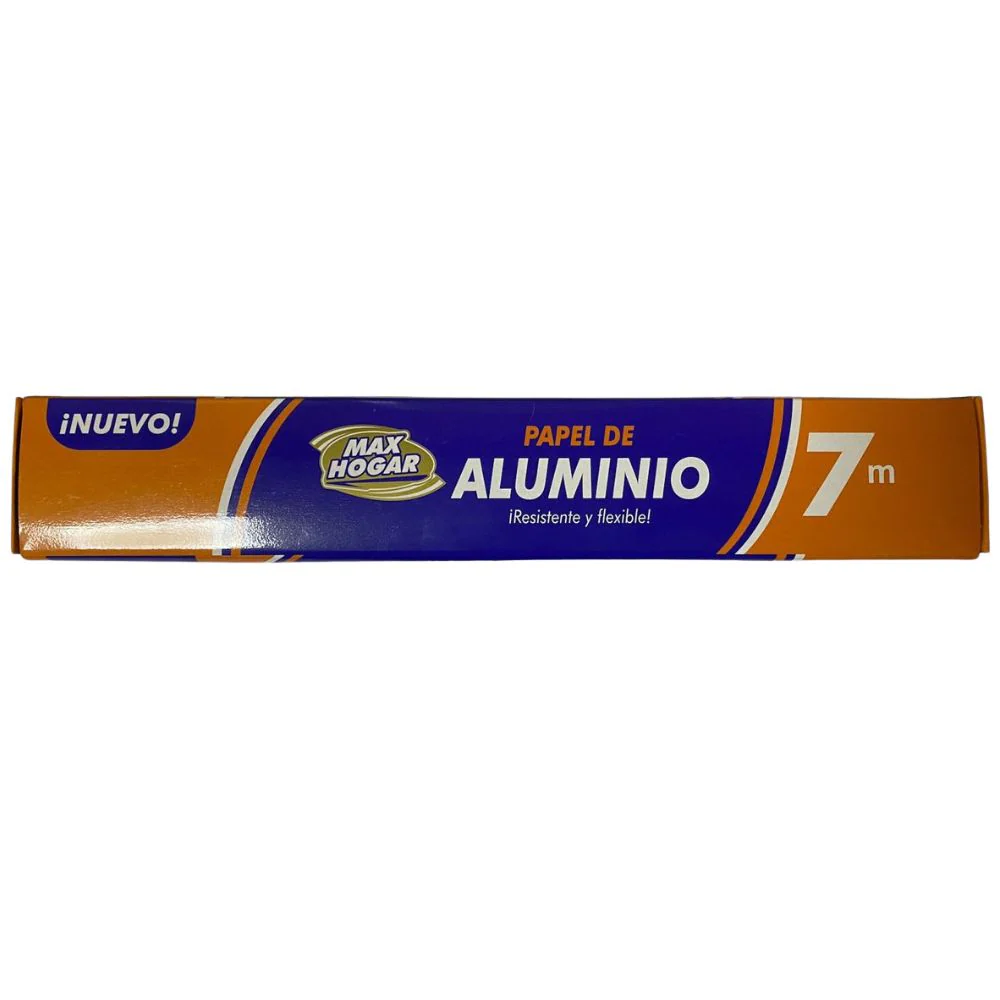 Papel Aluminio Max Hogar 7 Metros