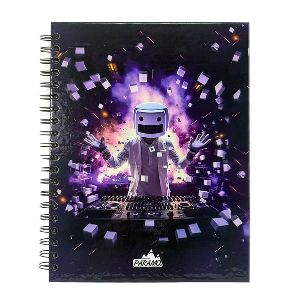 Paramo Notebook Libreta 5 Materias Diseños Surtidos - Image 7