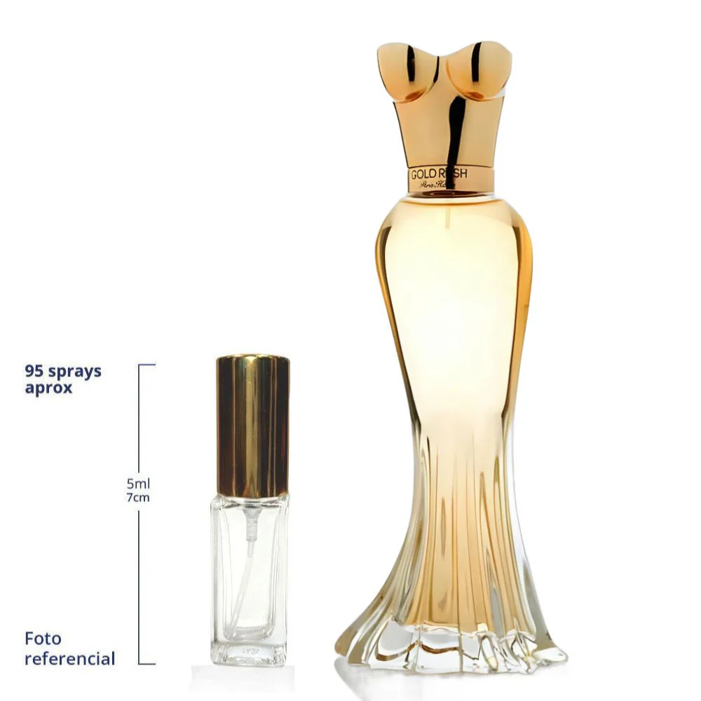 Paris Hilton Gold Rush Decant Travel Size Eau De Parfum For Woman