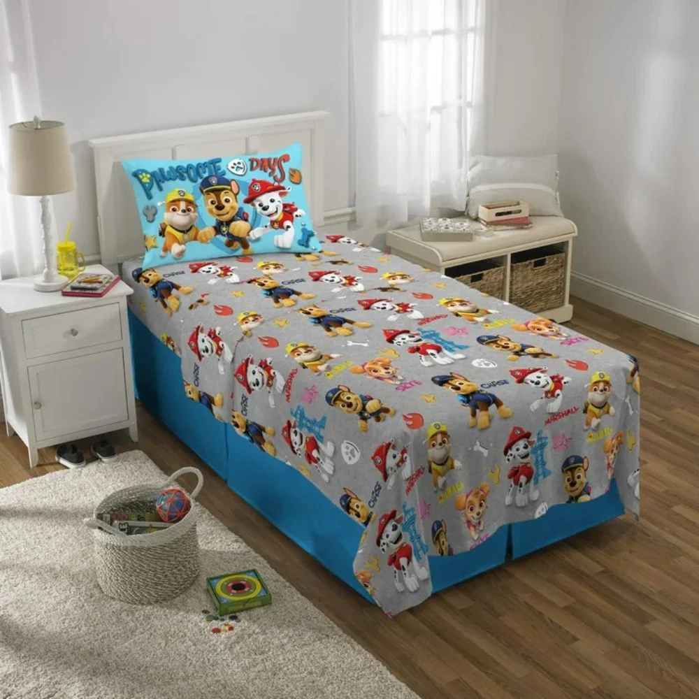 Paw Patrol Juego de Sabanas Tamaño Individual 3 Piezas